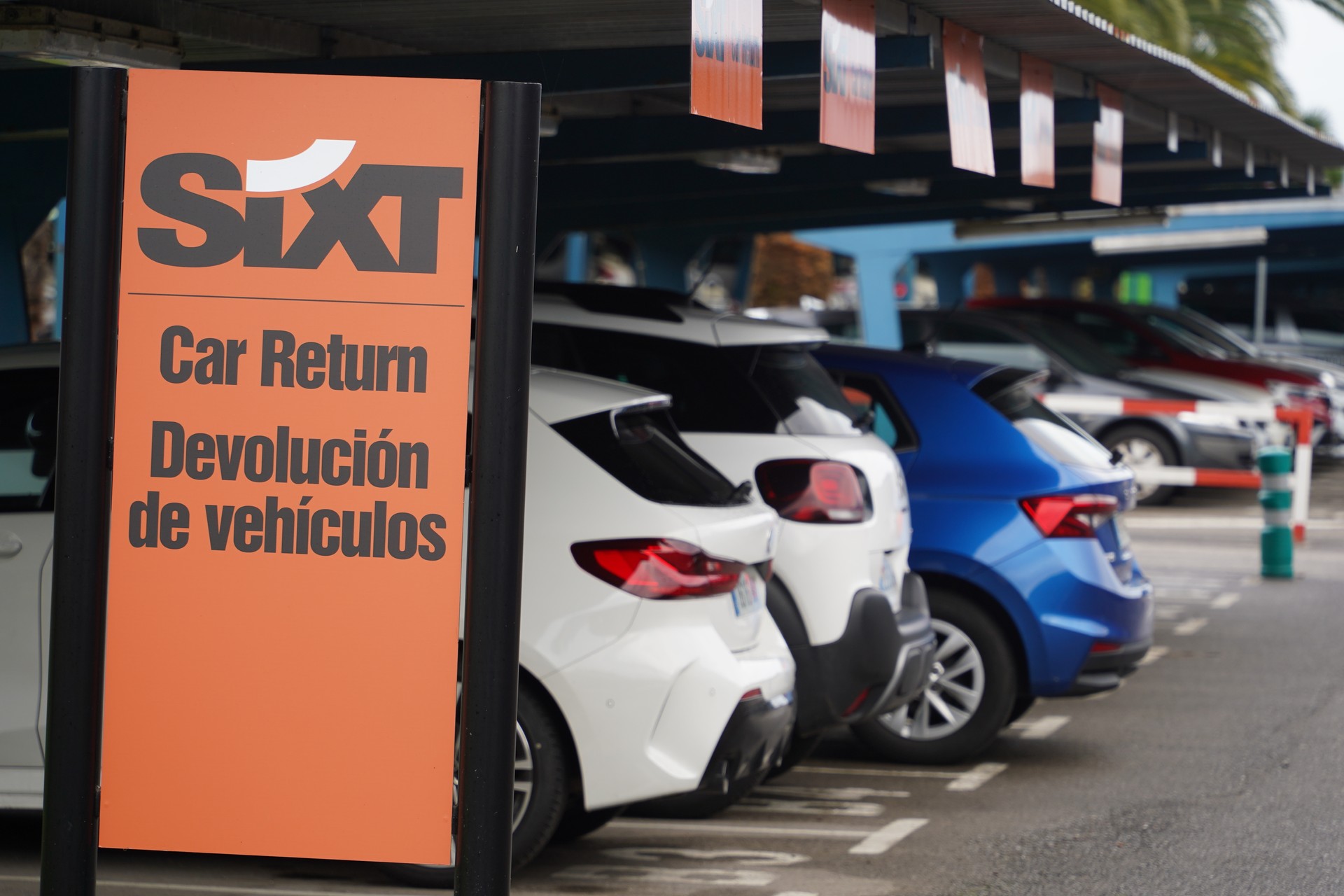 Sixt vehicule return point